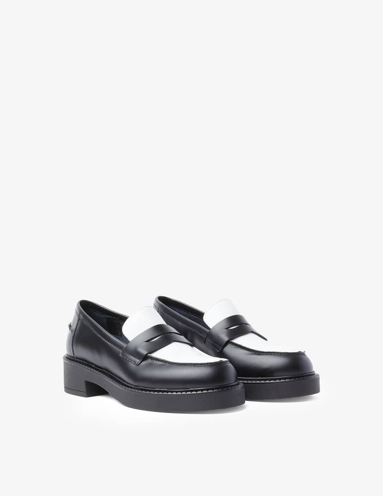Jonak Dicky loafer bicolor - Black - picture 2 Jonak Dicky loafer bicolor - Black - picture 2