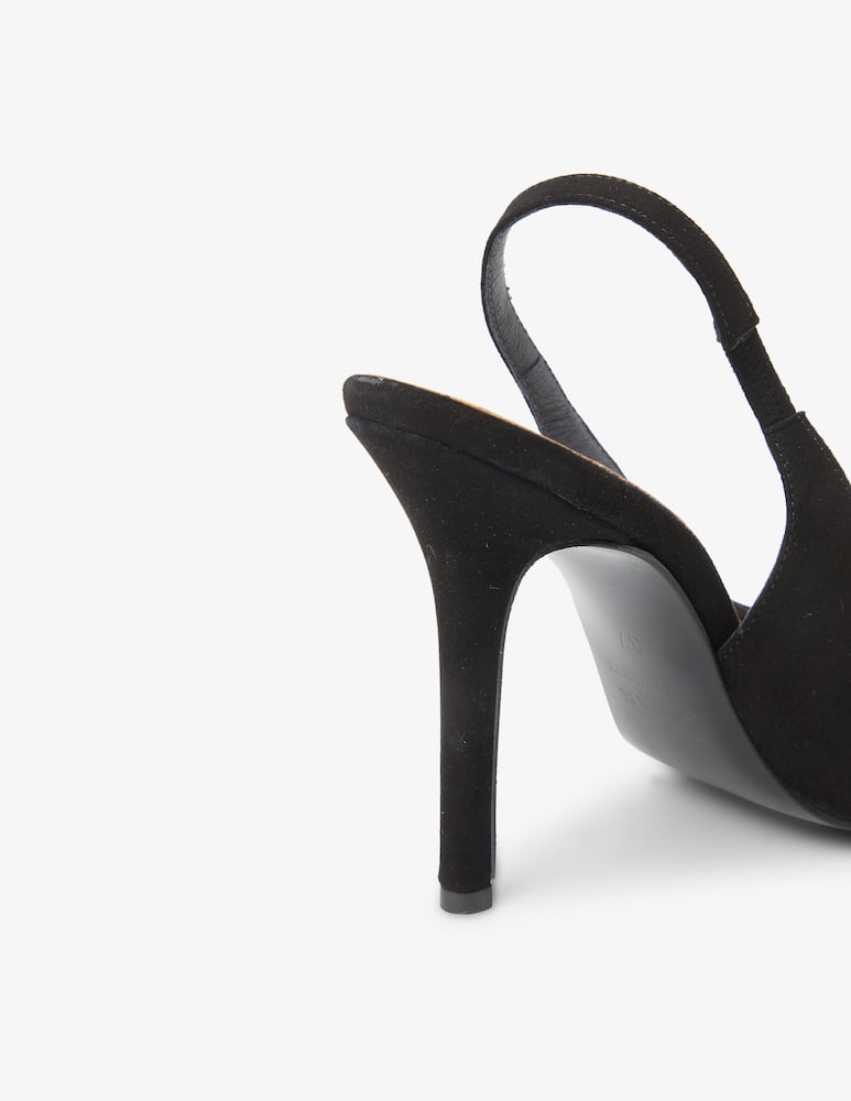 rinascente Jonak Diner suede slingbacks