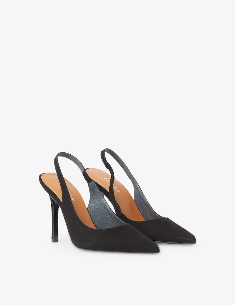 Jonak Slingback in camoscio Diner - immagine 3