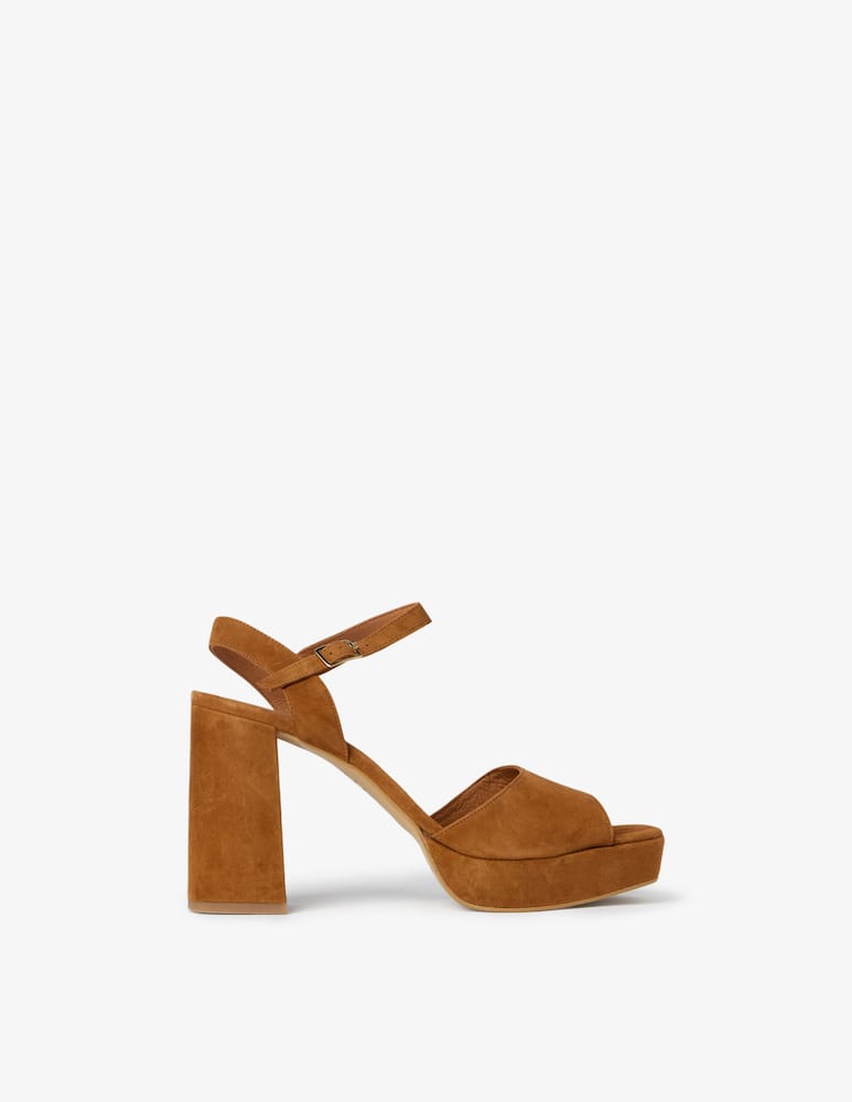 Jonak Vlada suede platform heel - picture 1 Jonak Vlada suede platform heel - picture 1