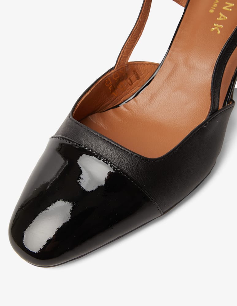 Jonak Slingback tacco in pelle - immagine 2