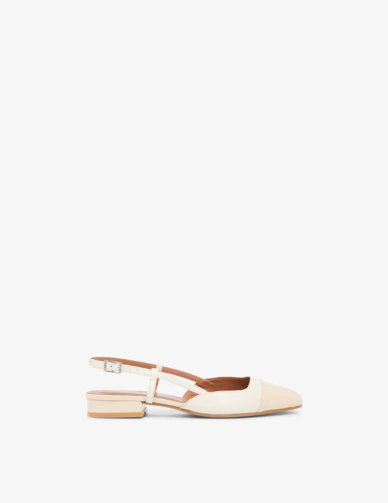 rinascente Jonak Slingback patent flats