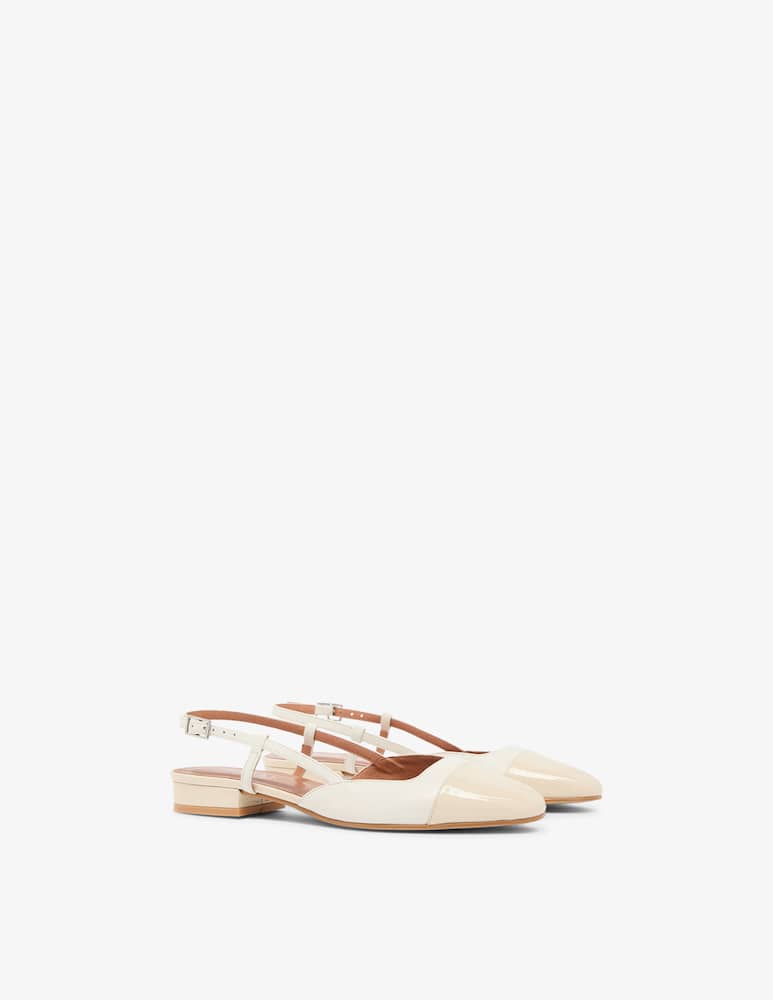 rinascente Jonak Slingback patent flats