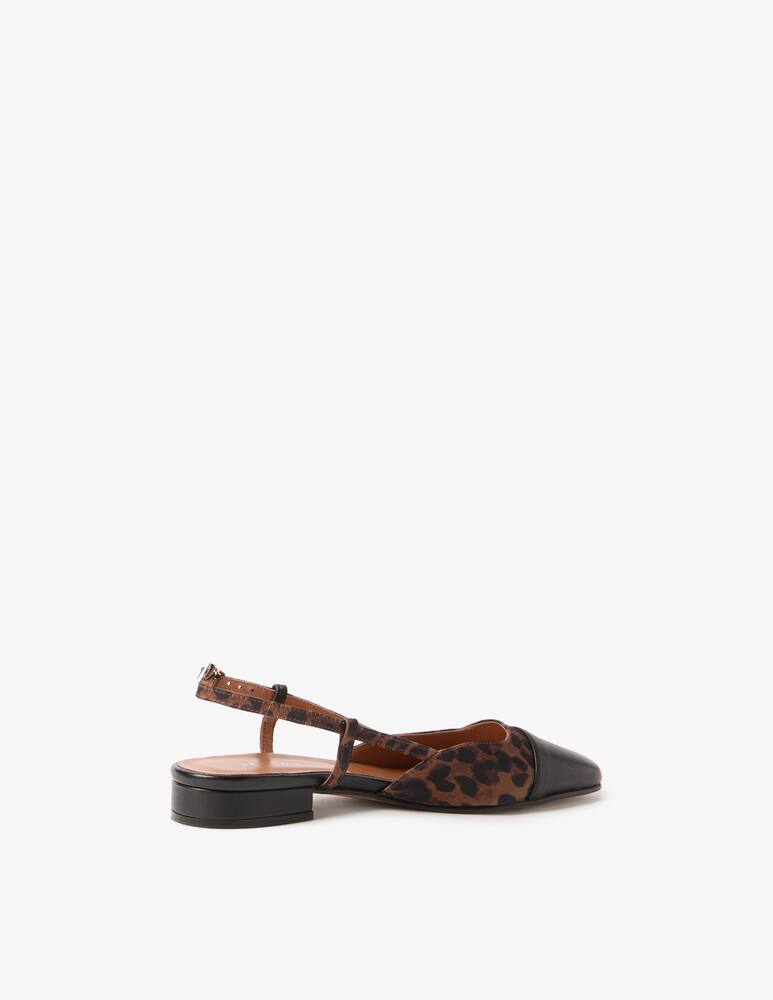 Jonak Slingback basse leopardate Dhapou - immagine 4 Jonak Slingback basse leopardate Dhapou - immagine 4