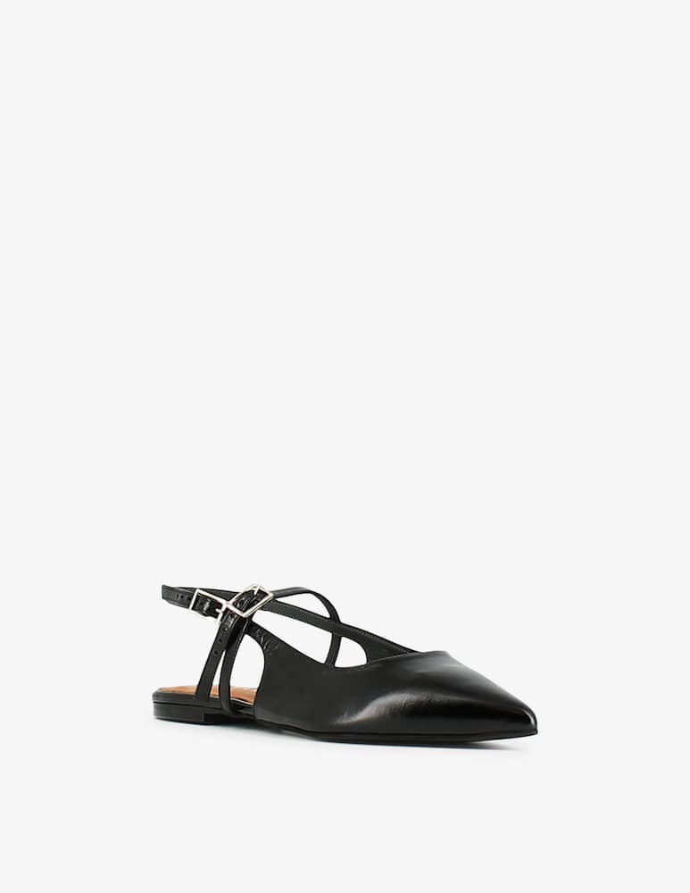 rinascente Jonak Slingback patent flats