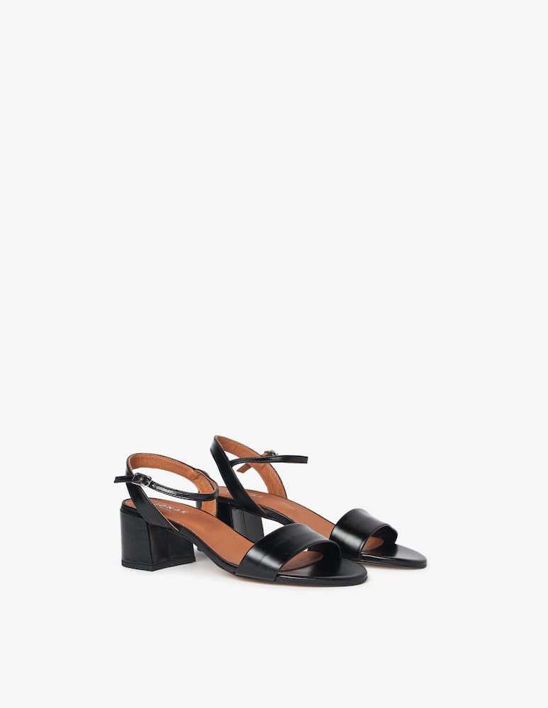rinascente Jonak Sandalo in pelle tacco blocco