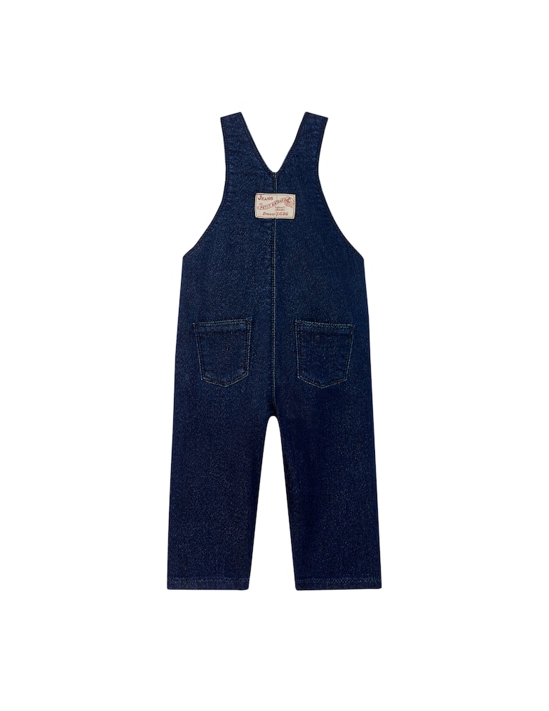 rinascente Petit Bateau Long denim salopette