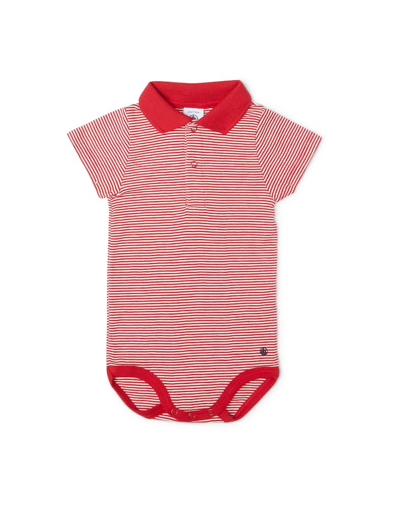 rinascente Petit Bateau Striped shot sleeve body