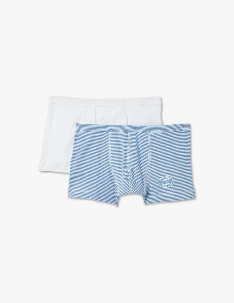Petit Bateau Confezione di 2 boxer - Azzurro - immagine 1 Petit Bateau Confezione di 2 boxer - Azzurro - immagine 1