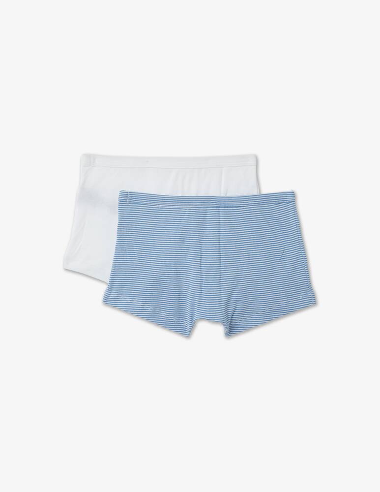 rinascente Petit Bateau Pack of 2 boxers - Light blue