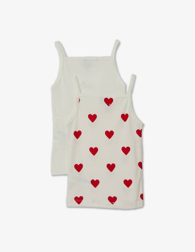 rinascente Petit Bateau Pack of 2 tank tops - White