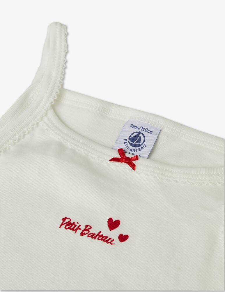 rinascente Petit Bateau Pack of 2 tank tops - White