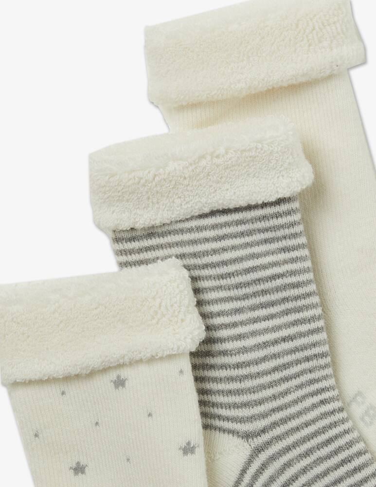 rinascente Petit Bateau 3 pairs of shoes - White