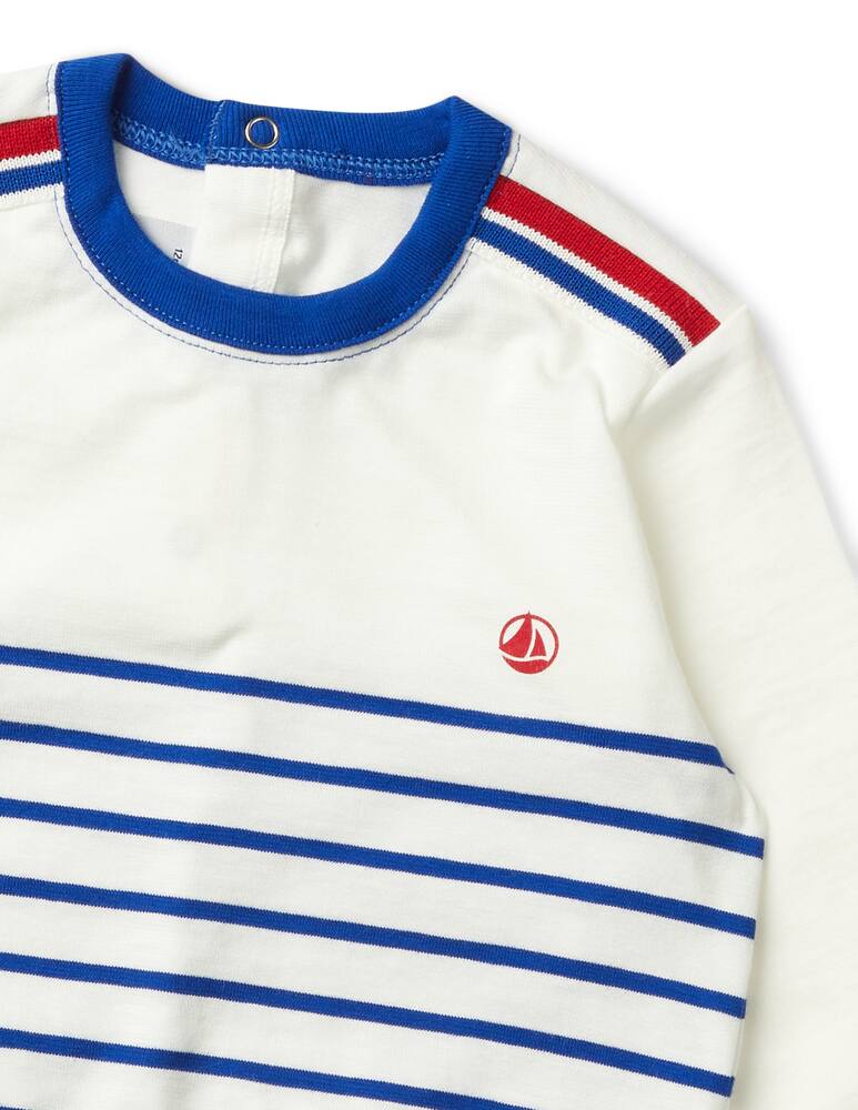 rinascente Petit Bateau Stripep roundneck sweatshirt