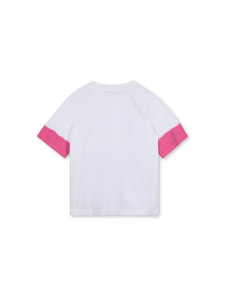 rinascente Stella McCartney T-shirt bicolor con logo