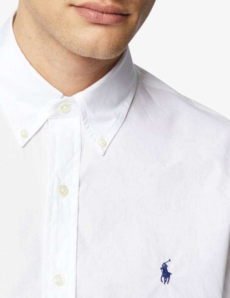 Polo Ralph Lauren Camicia a manica lunga popeline - bianco - immagine 3 Polo Ralph Lauren Camicia a manica lunga popeline - bianco - immagine 3