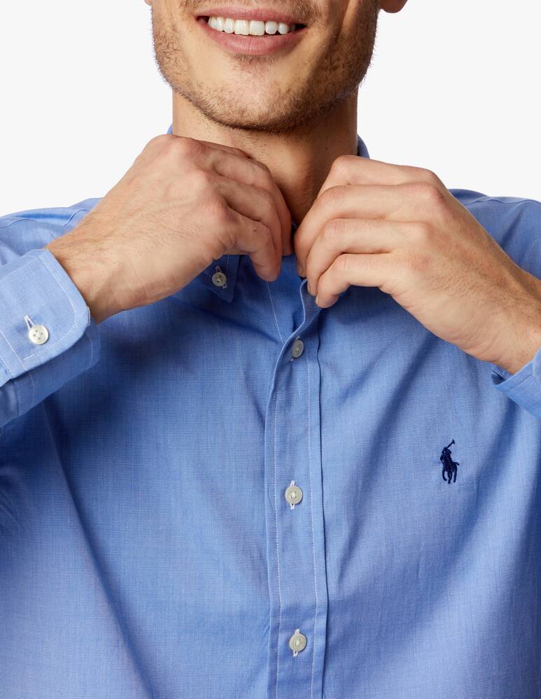 rinascente Polo Ralph Lauren Camicia a manica lunga popeline - blu