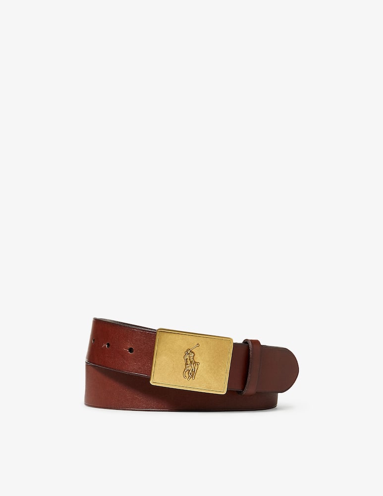rinascente Polo Ralph Lauren Plaque casual medium belt
