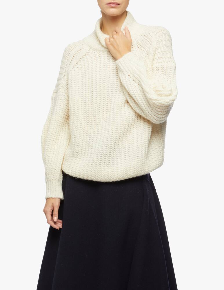 rinascente Ba&sh Buffy oversize high neck jumper
