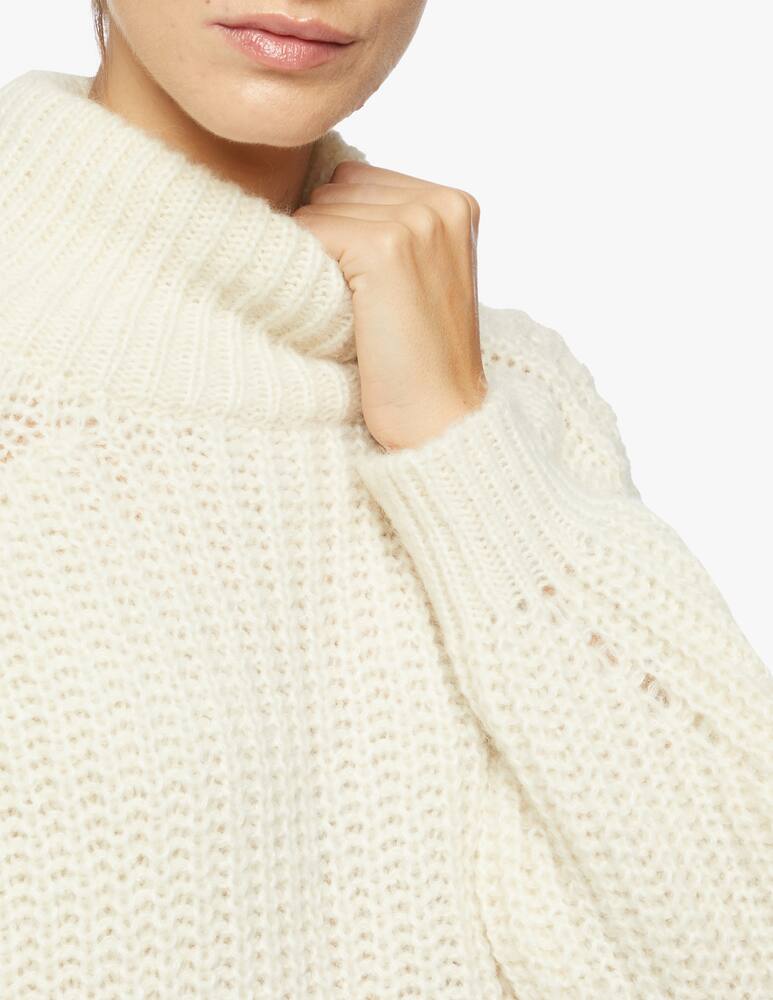 rinascente Ba&sh Buffy oversize high neck jumper