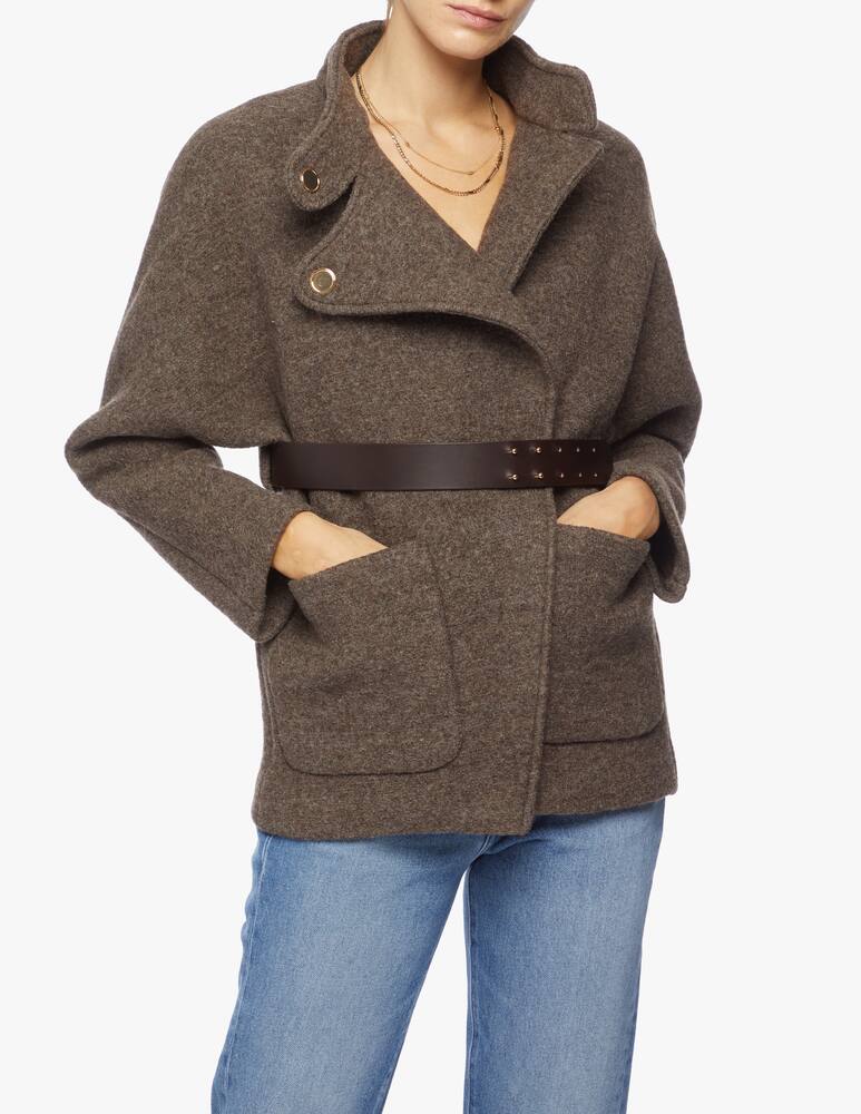 rinascente Ba&sh Calvi wool short coat