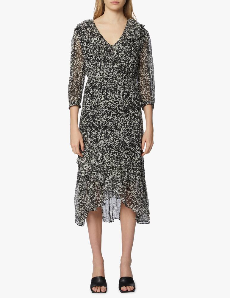 rinascente Ba&sh Erym long sleeve midi dress