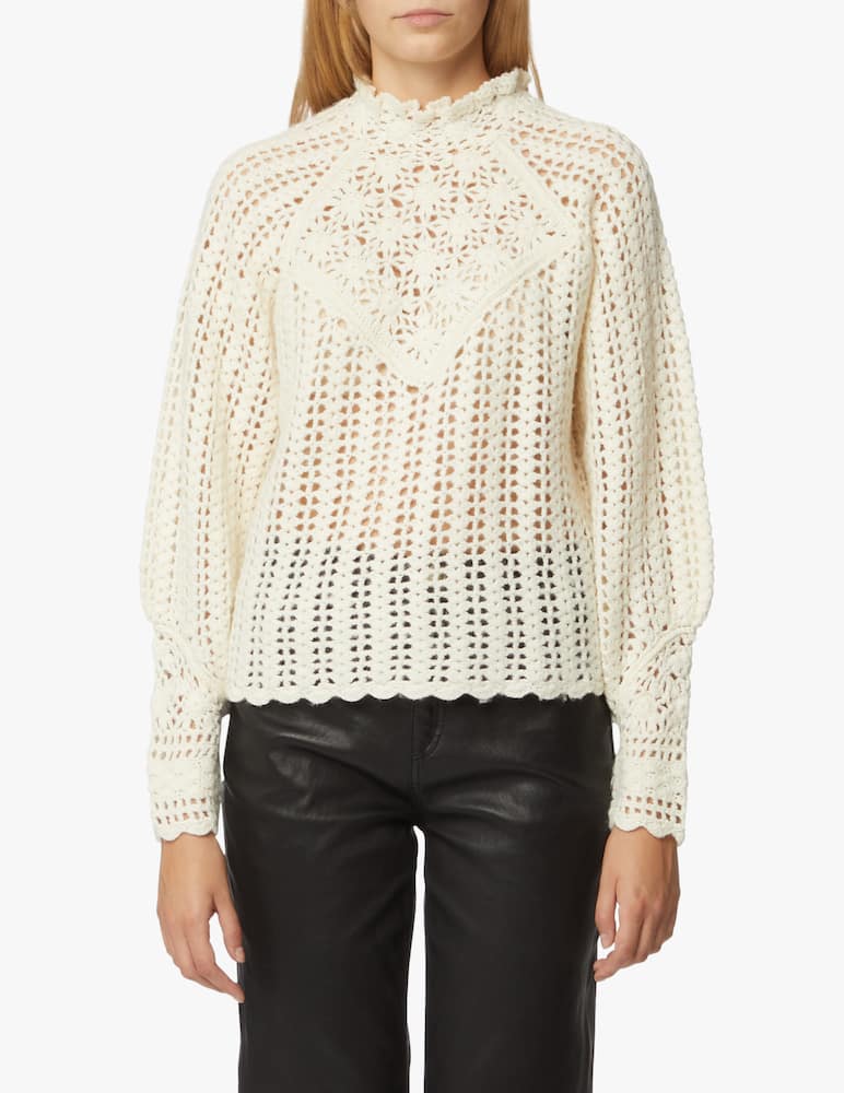 rinascente Ba&sh Aste cotton blend jumper