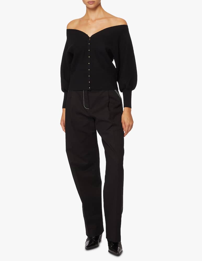 rinascente Ba&sh Hazel wool blend cardigan