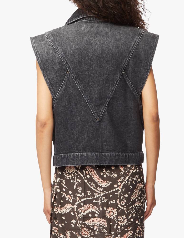 Ba&sh Gilet di jeans - immagine 3 Ba&sh Gilet di jeans - immagine 3