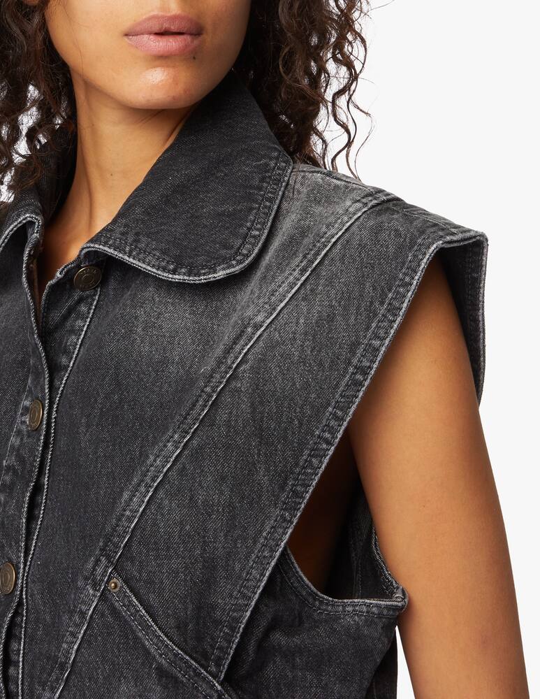 Ba&sh Gilet di jeans - immagine 4 Ba&sh Gilet di jeans - immagine 4