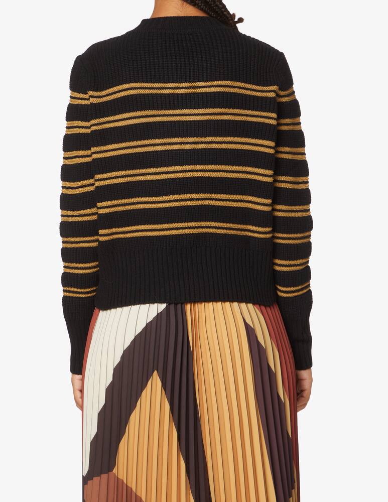 Ba&sh Kahel stripes jumper - Black - picture 3