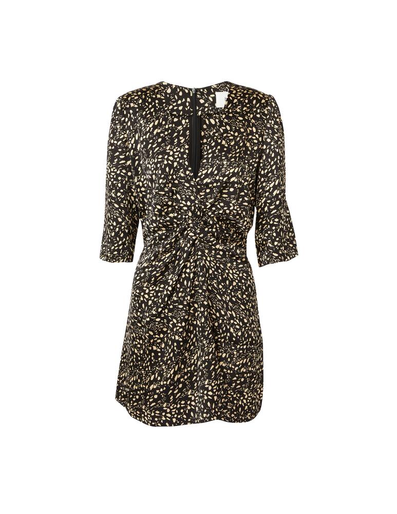 rinascente Ba&sh Vestito mini a manica 3/4 Erika - nero