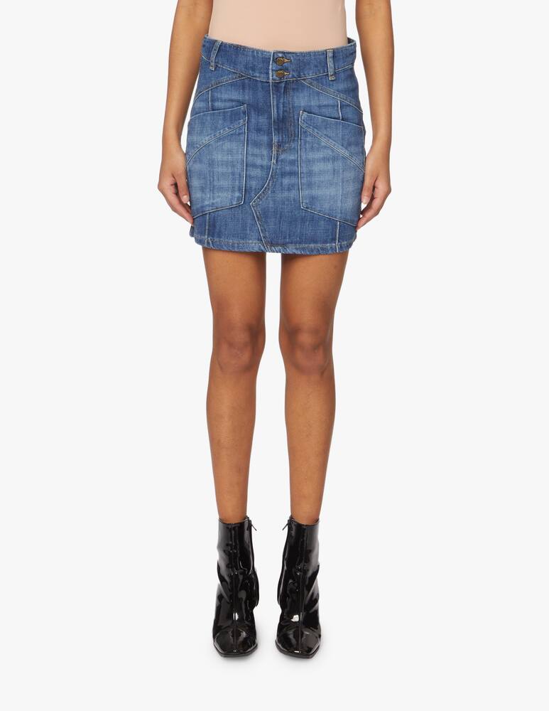 rinascente Ba&sh Minigonna di jeans Jetty - blu