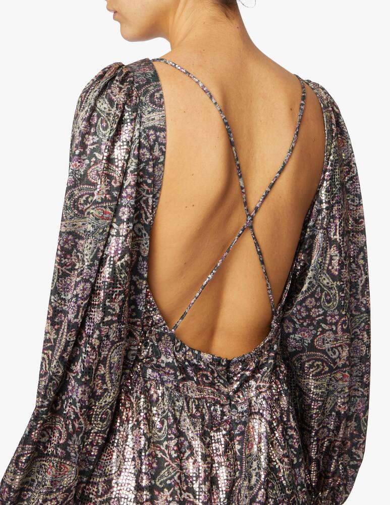 rinascente Ba&sh Glady long dress - black