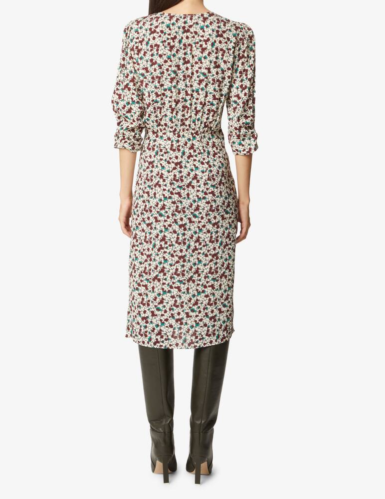 Ba&sh Elen wrap midi dress - Beige - picture 2 Ba&sh Elen wrap midi dress - Beige - picture 2