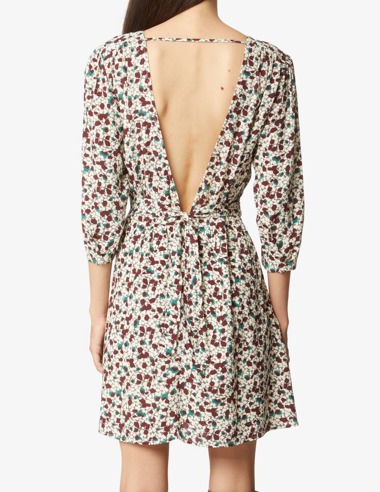 rinascente Ba&sh Elys 3/4 sleeve dress - Beige