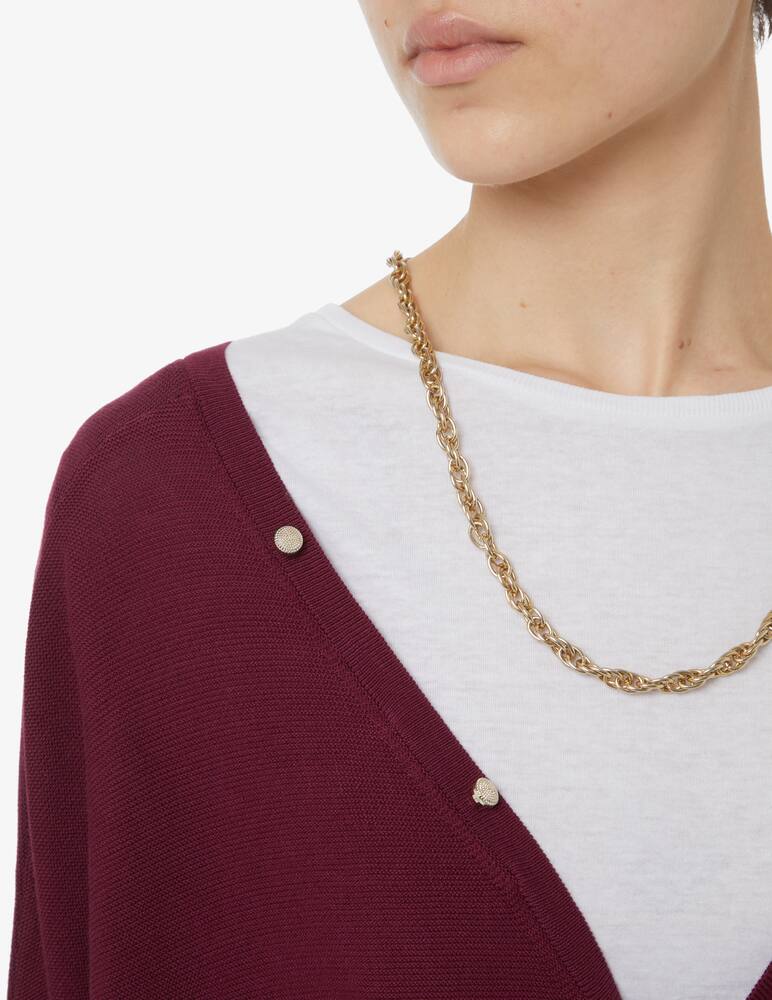 rinascente Ba&sh Elsy relaxed cotton blend tee - Red