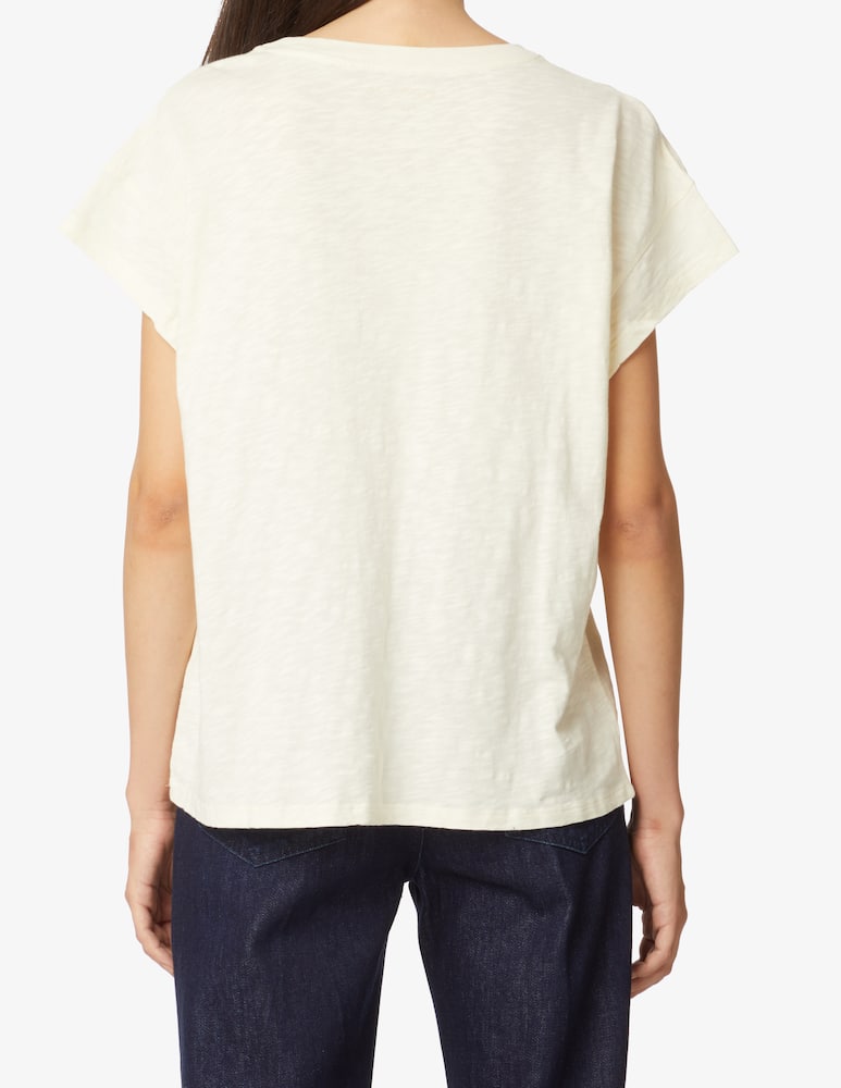 rinascente Ba&sh Ron cotton t-shirt - Beige