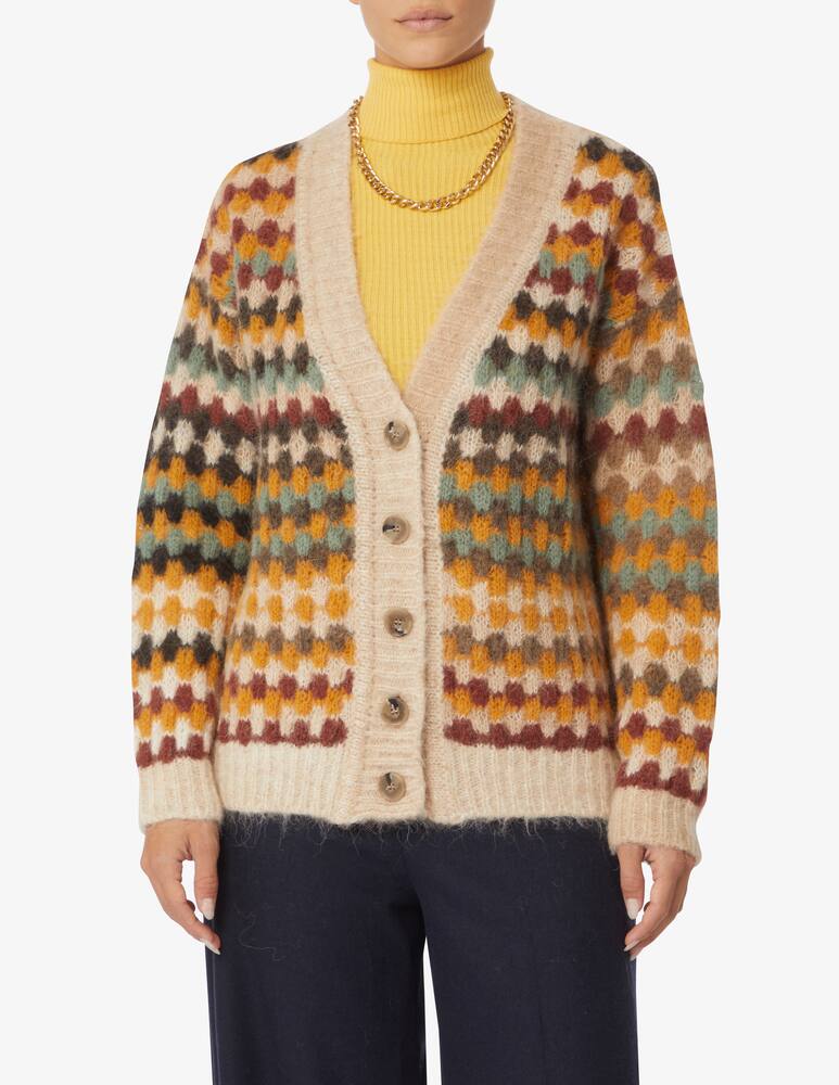 rinascente Ba&sh Cardigan in misto lana Walt - Beige