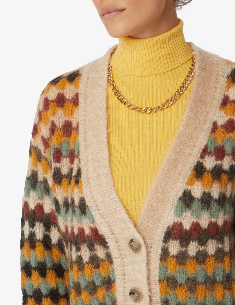 rinascente Ba&sh Cardigan in misto lana Walt - Beige