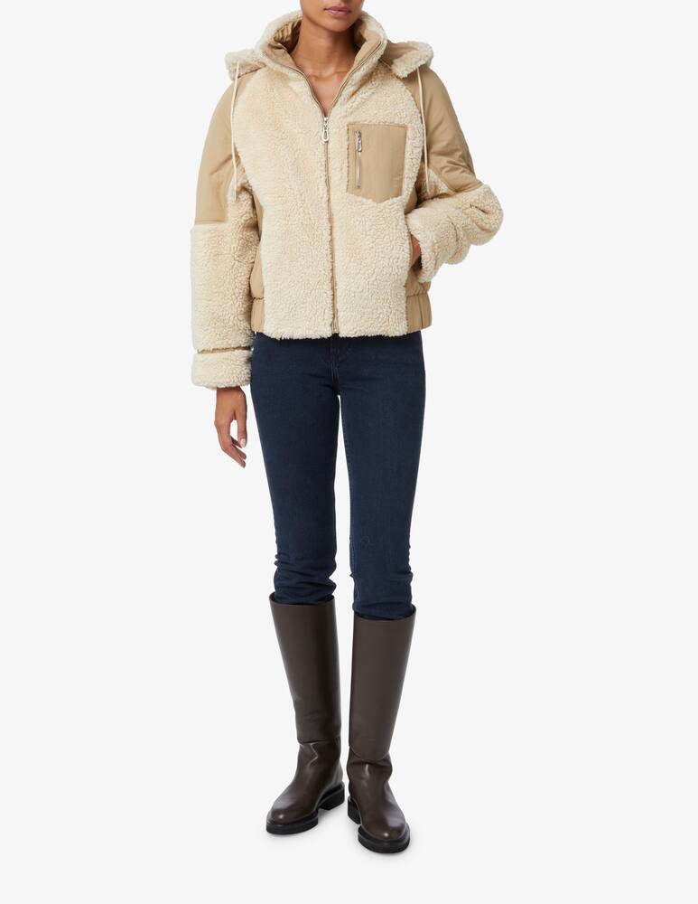Ba&sh Eva trddy bomber jacket - Beige - picture 2 Ba&sh Eva trddy bomber jacket - Beige - picture 2