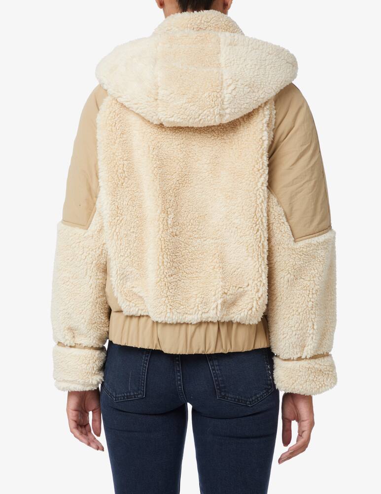 rinascente Ba&sh Giacca bomber in teddy Eva - Beige