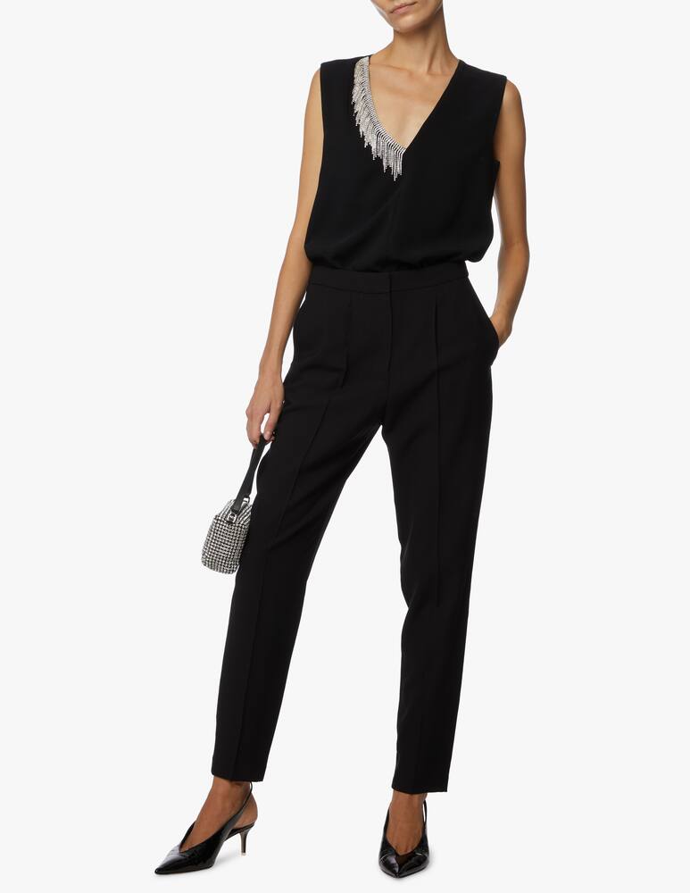 rinascente Iro Daya high rise slim fit trousers