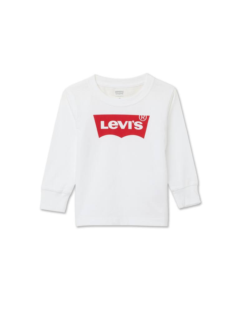 Levi's Maglietta a maniche lunghe in cotone batwing - Bianco - immagine 1 Levi's Maglietta a maniche lunghe in cotone batwing - Bianco - immagine 1