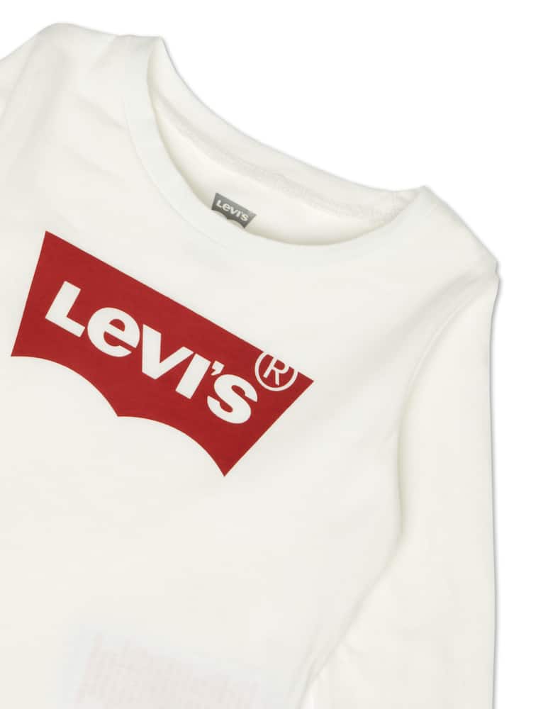 rinascente Levi's Batwing long sleeve cotton tee - White