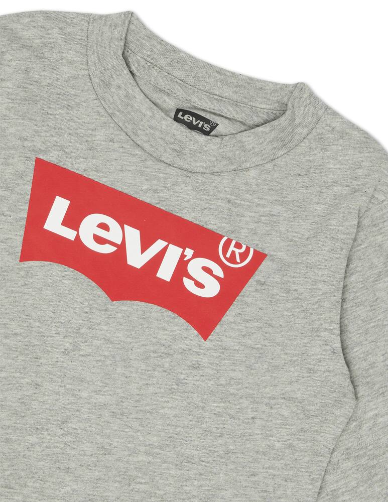 rinascente Levi's Maglietta a maniche lunghe in cotone batwing - Grigio