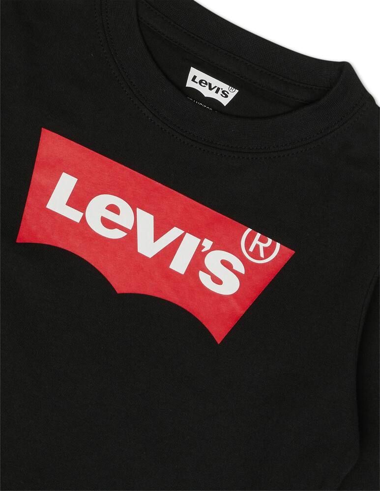 rinascente Levi's Batwing long sleeve cotton tee - Black