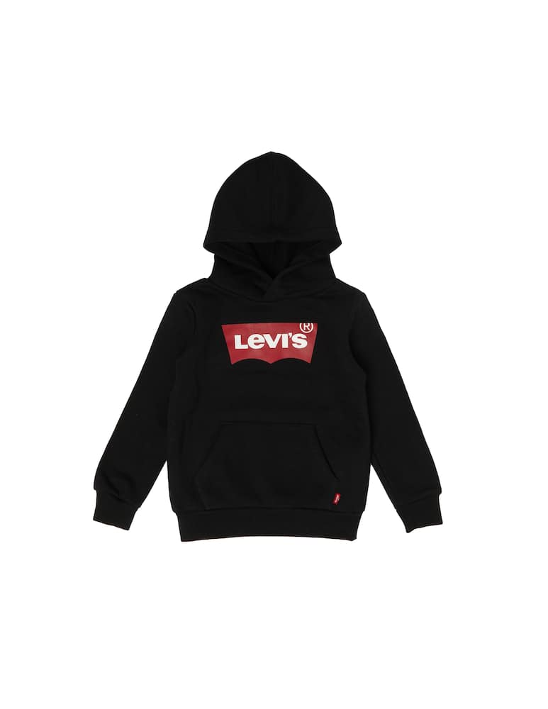 Levi's Felpa in cotone con cappuccio batwing screenprint - Nero - immagine 1 Levi's Felpa in cotone con cappuccio batwing screenprint - Nero - immagine 1