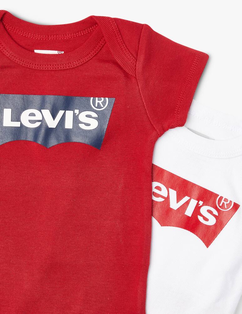 rinascente Levi's Logo baby bodysuit - White