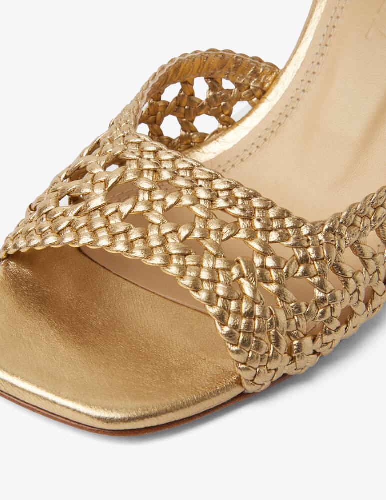 rinascente Martinez Capri woven chunky block sandals